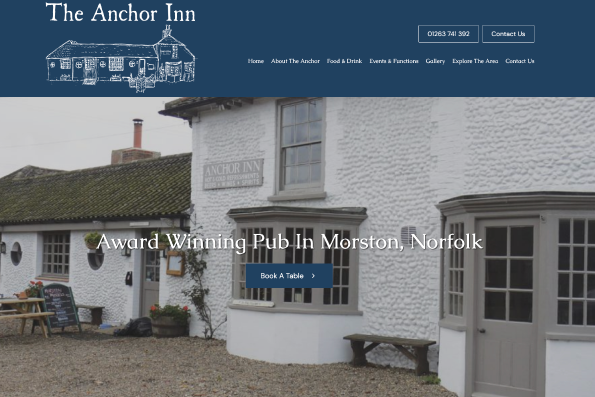 Morston Anchor Pub Norfolk Event Marketing